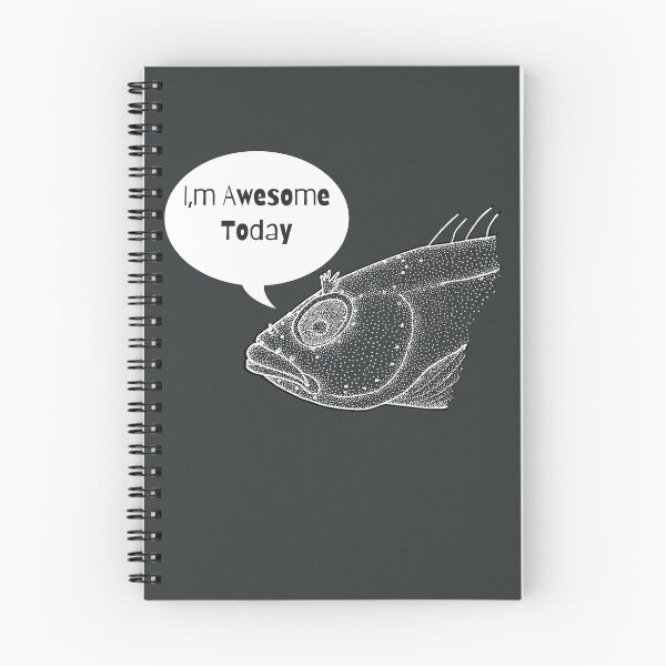 Item preview, Funny I'm Awesome Today Fish Head Gifts designed and sold by Willyboy16.