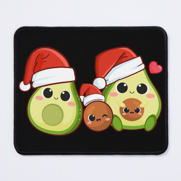 Item preview, Kawaii Christmas Avocado designed and sold by YueHeng Creates ⭐⭐⭐⭐⭐.