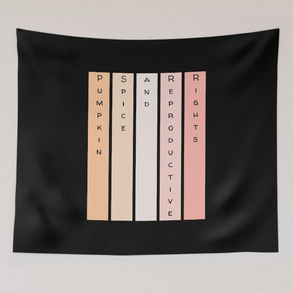 Item preview, Pumpkin Spice and Reproductive Rights designed and sold by CoffeewithAnh.