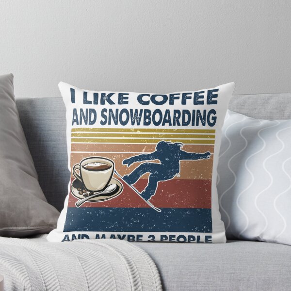 Item preview, I like coffee and Snowboarding and maybe 3 people designed and sold by tuyetnhung98.
