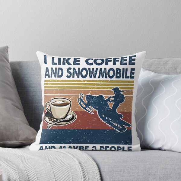 Item preview, I like coffee and Snowmobile and maybe 3 people designed and sold by tuyetnhung98.