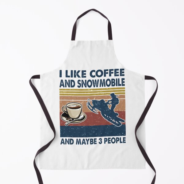 Item preview, I like coffee and Snowmobile and maybe 3 people designed and sold by tuyetnhung98.
