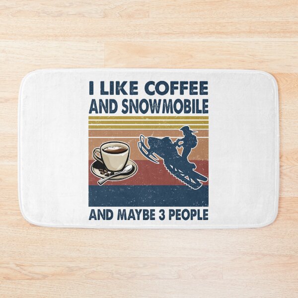 Item preview, I like coffee and Snowmobile and maybe 3 people designed and sold by tuyetnhung98.