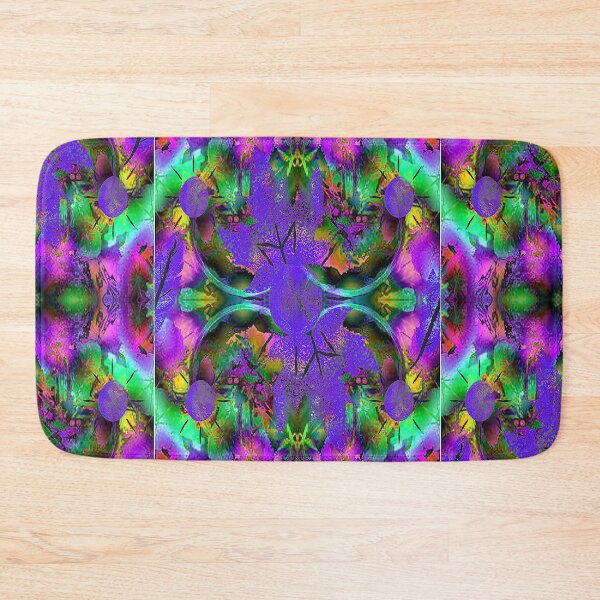 Item preview, Vibrant Psychedelic Abstract Seamless Pattern,6, graphic psychedelic abstract art, trippy graphic psychedelic arte abstracto designed and sold by Adri Barnard.
