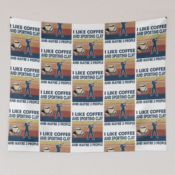 Item preview, I like coffee and Sporting clay and maybe 3 people designed and sold by tuyetnhung98.