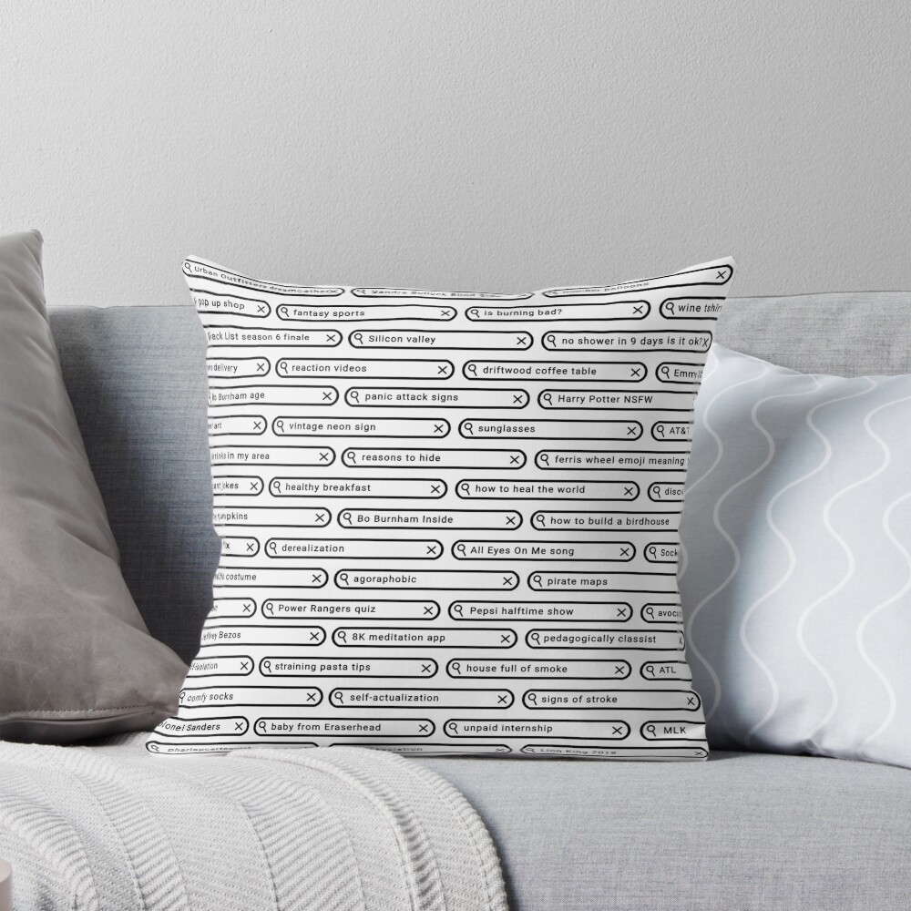 Item preview, Throw Pillow designed and sold by PharLapcartoon.