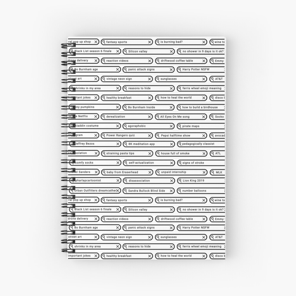 Item preview, Spiral Notebook designed and sold by PharLapcartoon.