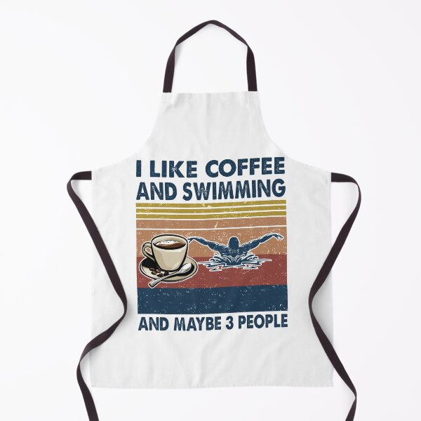 Item preview, I like coffee and Swimming and maybe 3 people designed and sold by tuyetnhung98.