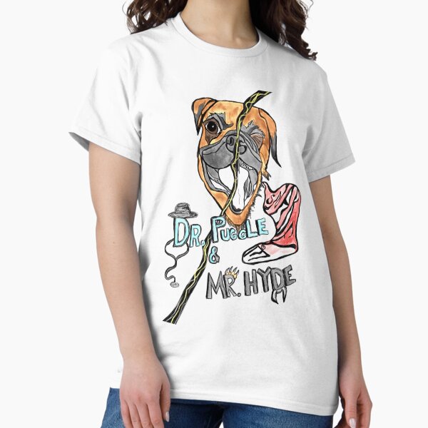 Dr. Puggle & Mr. Hyde Classic T-Shirt