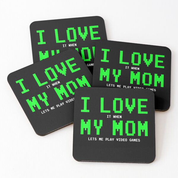 Item preview, I Love My Mom Gamer for Boys Video Games designed and sold by MuratshiMana.