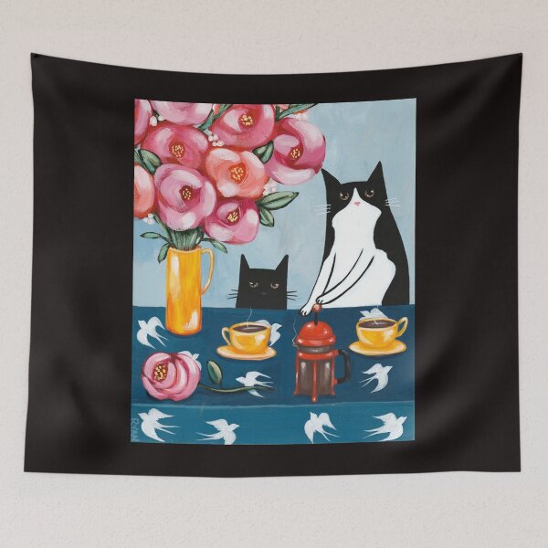 Item preview, Presse française café chats Poster designed and sold by BentleyGordon4.