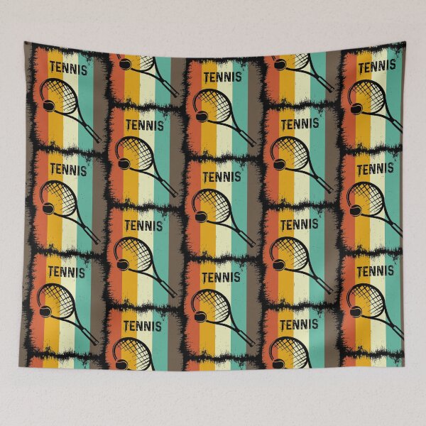 Item preview, Vintage Retro Tennis designed and sold by thanhmaidesign.