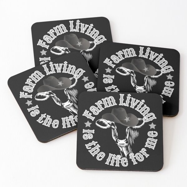 Item preview, Farm living is the life for me - cow in sheriff hat designed and sold by hasbeenz.