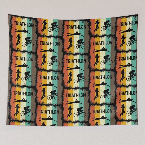 Item preview, Vintage Retro Triathlon designed and sold by thanhmaidesign.