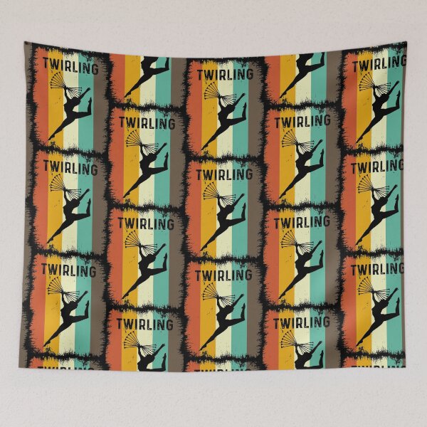 Item preview, Vintage Retro Twirling designed and sold by thanhmaidesign.