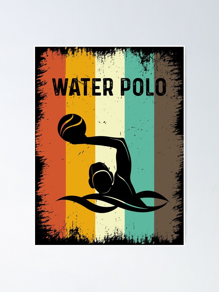 "Vintage Retro Water polo" Poster for Sale by thanhmaidesign Redbubble