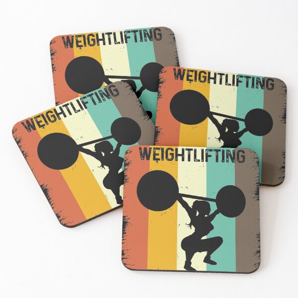 Item preview, Vintage Retro Weightlifting designed and sold by thanhmaidesign.
