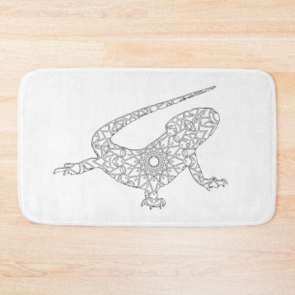 Item preview, Mandala Bearded dragon designed and sold by Rosaliartbook.
