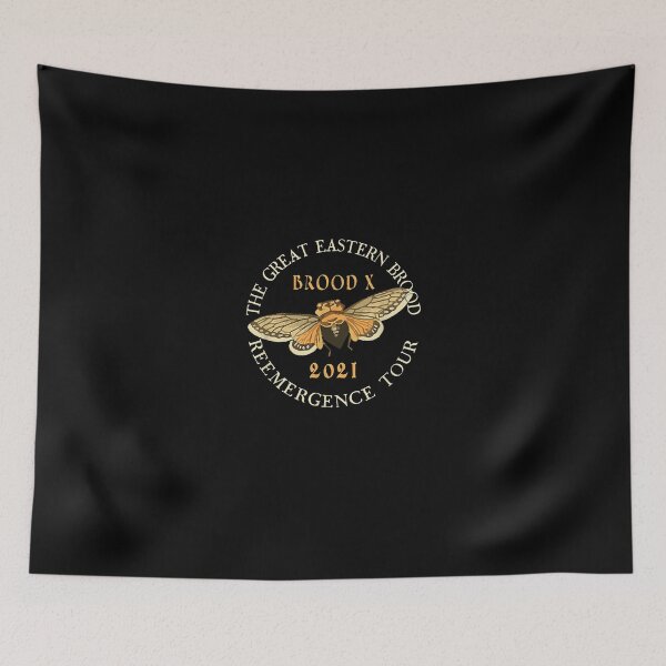 Item preview, 2ided Print Great Eastern Brood X Cicada 2021 Concert designed and sold by SemajshiMaah.