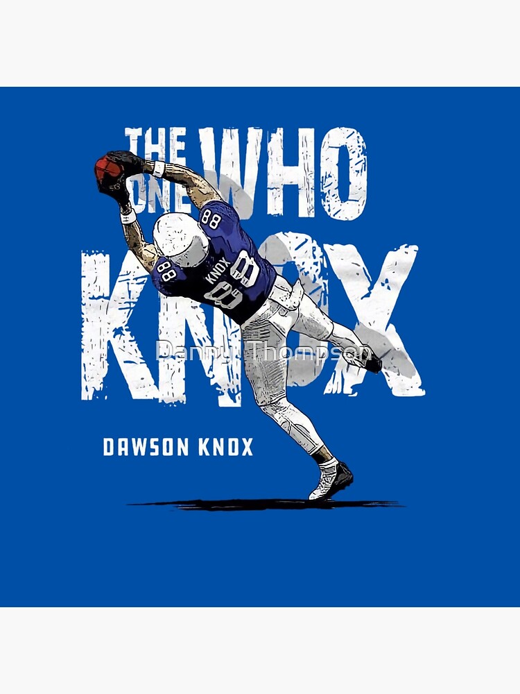 Men's Nike Dawson Knox Royal Buffalo Bills Game Jersey