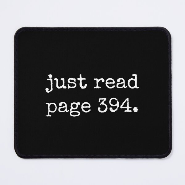 Item preview, Just Read Page 394 | typography designed and sold by rsty11.