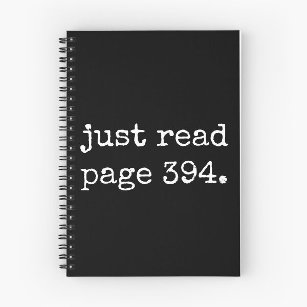 Item preview, Just Read Page 394 | typography designed and sold by rsty11.