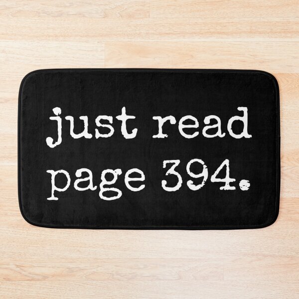 Item preview, Just Read Page 394 | typography designed and sold by rsty11.