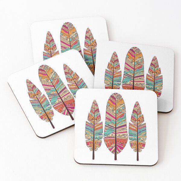 Item preview, Plumas Diseño Rústico Bohemio Colorido designed and sold by JellyBeenzz.
