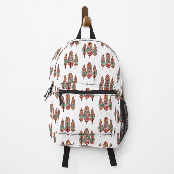 Item preview, Feathers Colourful Bohemian Rustic Design designed and sold by JellyBeenzz.