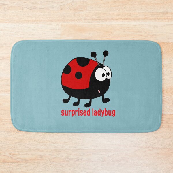 Item preview, surprised ladybug designed and sold by mostheristore.