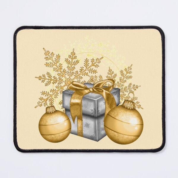 Item preview, Gift with Gold Christmas Balls designed and sold by DeneboArt.