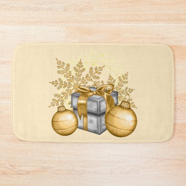 Item preview, Gift with Gold Christmas Balls designed and sold by DeneboArt.