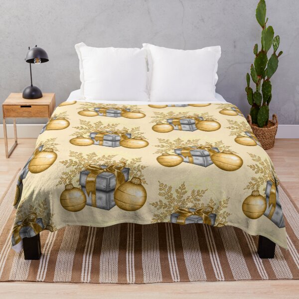 Item preview, Gift with Gold Christmas Balls designed and sold by DeneboArt.