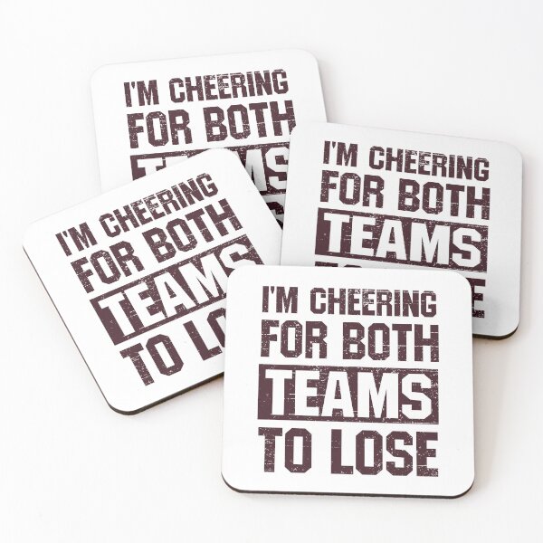 Item preview, I Hope Both Teams Lose, Funny Football designed and sold by Maria Garcia.