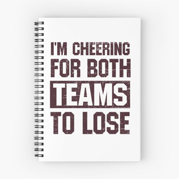 Item preview, I Hope Both Teams Lose, Funny Football designed and sold by Maria Garcia.