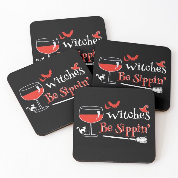 Item preview, Witches Be Sipping Halloween Funny designed and sold by Life Is Beautiful.