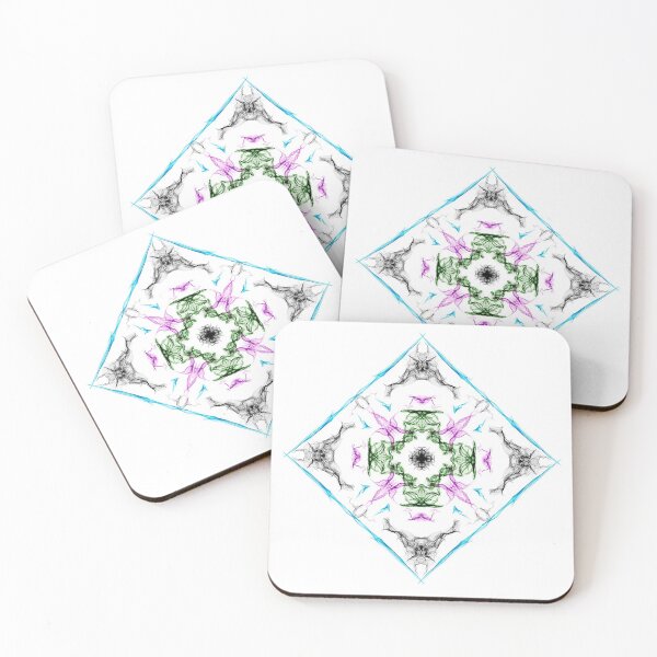 Item preview, Abstract fractal fan art on white background designed and sold by NBazilenco.