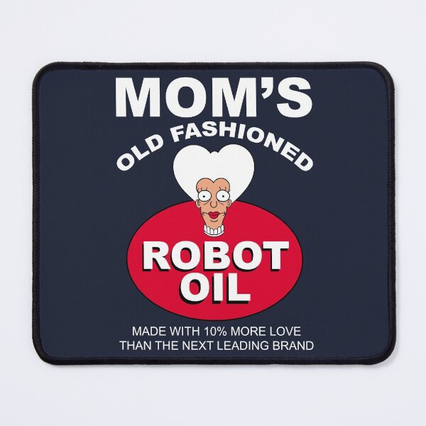 Item preview, Mom's Old Fashioned Robot Oil designed and sold by Meta Cortex.
