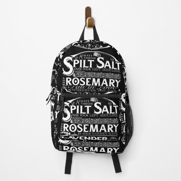 Item preview, “Always throw spilled salt over your left shoulder. Keep rosemary by your garden gate. Add pepper to your mashed potatoes. Plant roses and lavender, for luck. Fall in love whenever you can. designed and sold by Jody  Parmann.