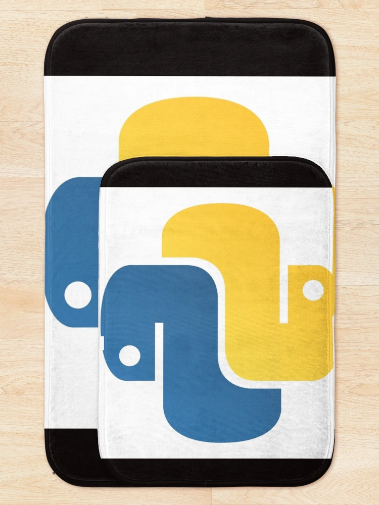 Thumbnail 5 of 6, Bath Mat, Programmation Python Poster designed and sold by BentleyGordon4.
