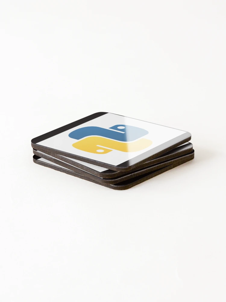 Thumbnail 4 of 5, Coasters (Set of 4), Programmation Python Poster designed and sold by BentleyGordon4.