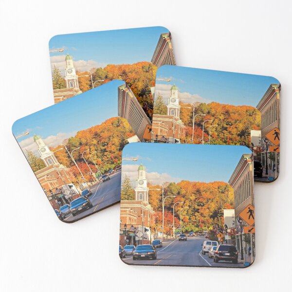 Item preview, Downtown Athol, MA Dressed in Autumn's Colors designed and sold by Mitchell Grosky.