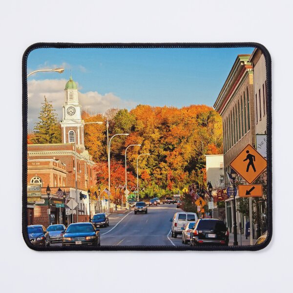 Item preview, Downtown Athol, MA Dressed in Autumn's Colors designed and sold by Mitchell Grosky.