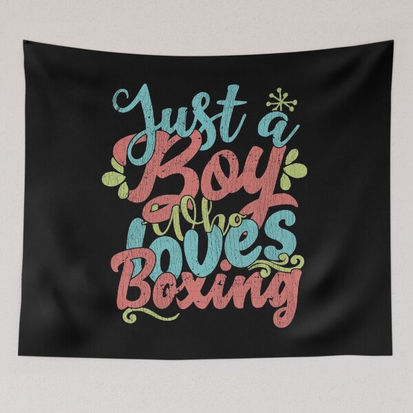 Item preview, Just A Boy Who Loves Boxing Gift product designed and sold by theodoros20.