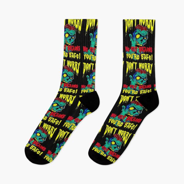 Item preview, Don't Worry We Eat Brains You're Safe designed and sold by shopANcaK.