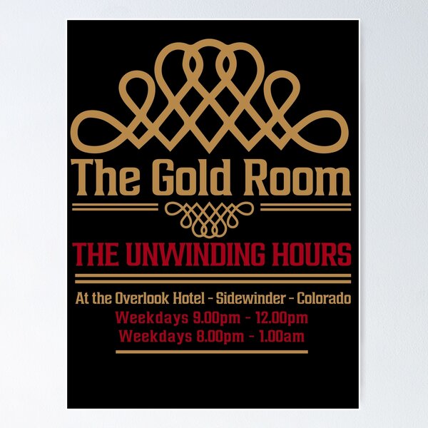 Item preview, The Overlook Hotel - The Gold Room designed and sold by McPod.