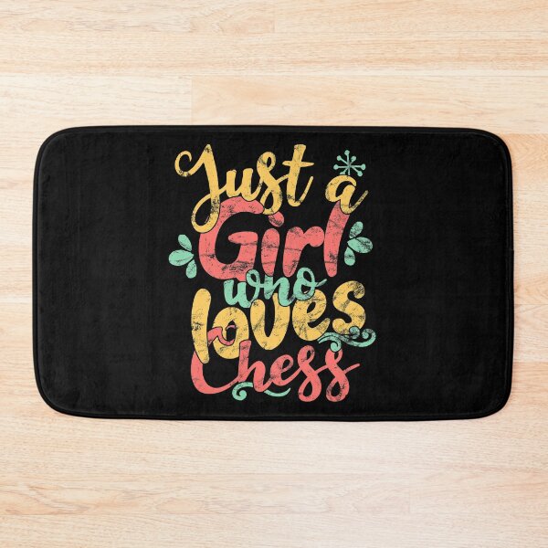 Item preview, Just A Girl Who Loves Chess Gift graphic designed and sold by theodoros20.