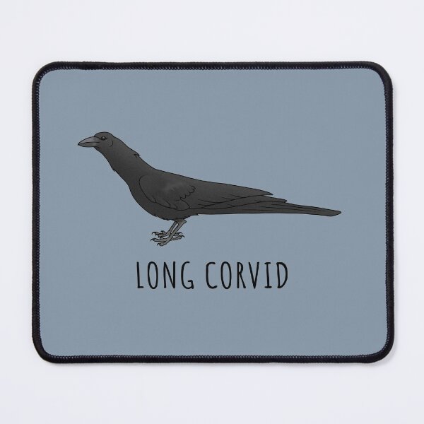 Item preview, Long Corvid (Covid Pun) designed and sold by SixBiscuits.