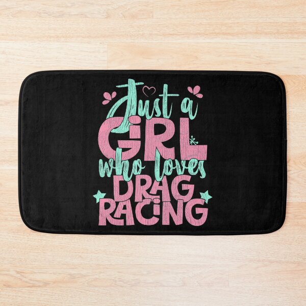 Item preview, Just A Girl Who Loves Drag Racing Gift print designed and sold by theodoros20.