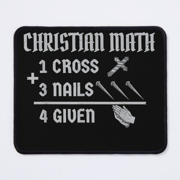 Item preview, 1 Cross 3 Nails 4 Given Jesus Christian Faith designed and sold by LochyshiArah.